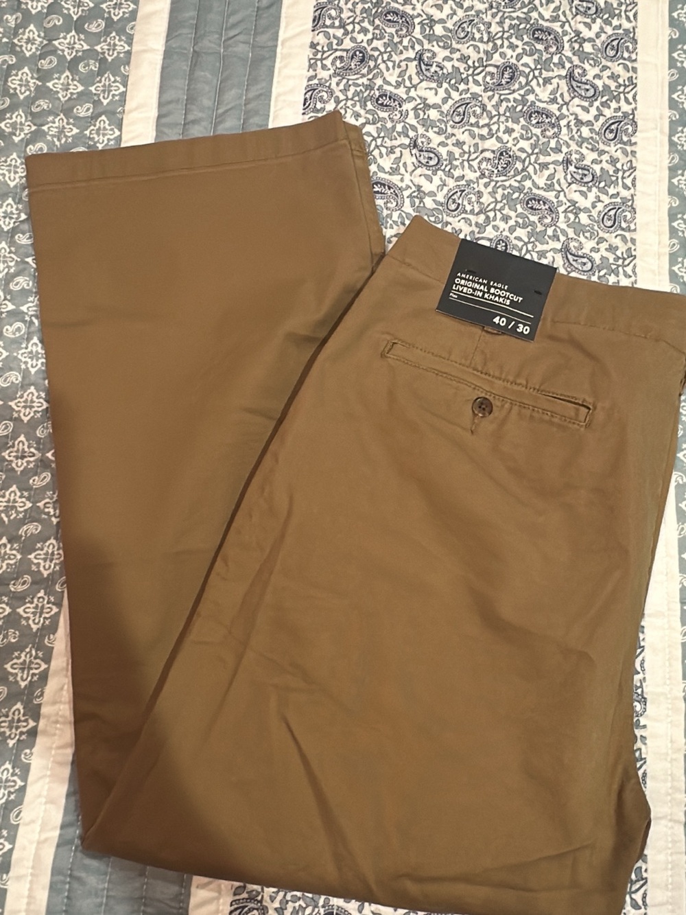Men's Khaki - Size 40/30